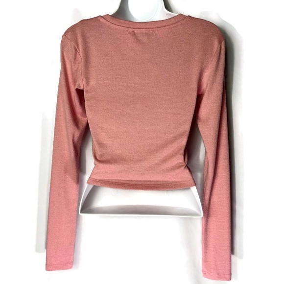 Aritzia Balletcore | Wilfred Free | Front Knot Crop Top | Host🎊Pick Sz XXS - Picture 2 of 5